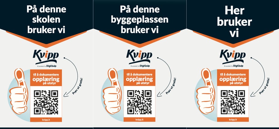 Kvipp på byggeplassen